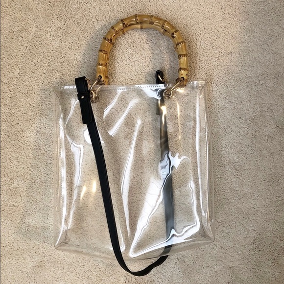 Transparent Bamboo Tote Bag - Picture 1 of 4
